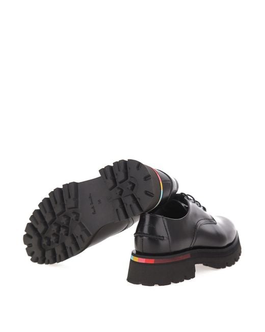 Paul Smith Black Dawn Lace Up Shoes