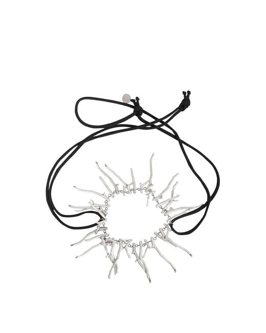 Maria Calderara White Corals Necklace