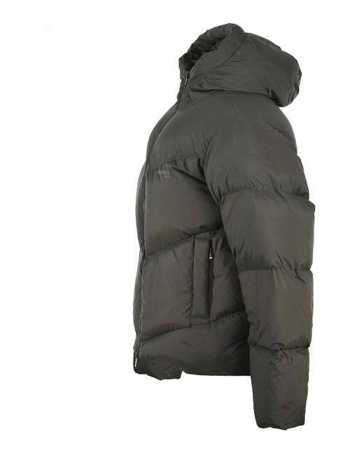 Axel Arigato Gray Down Jacket Nylon for men