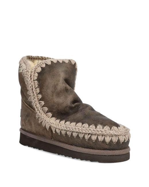 Mou Brown Eskimo 18 Boots