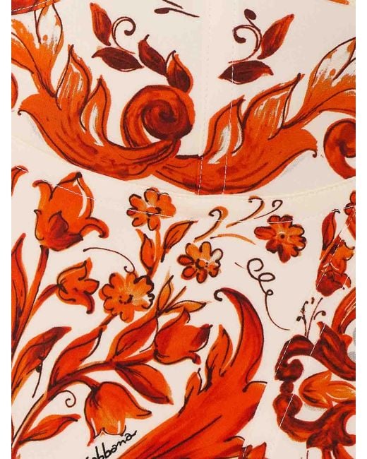 Dolce & Gabbana Red And Top