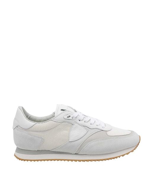 Philippe Model White Blville Low Sneakers for men