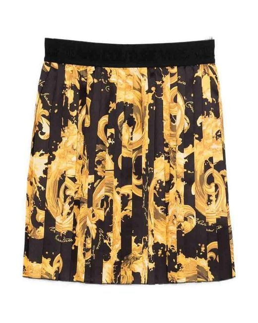 Versace Jeans Couture Metallic Skirt