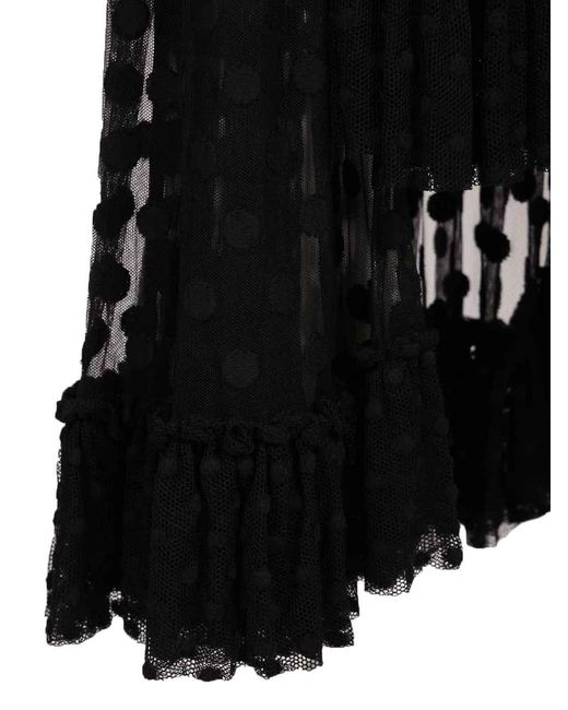 Dries Van Noten Black Sunia Long Skirt