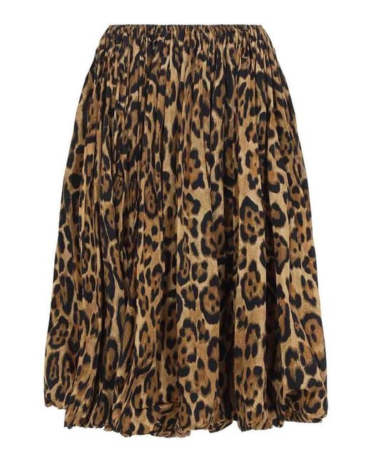 Alaïa Multicolor A Line Skirt