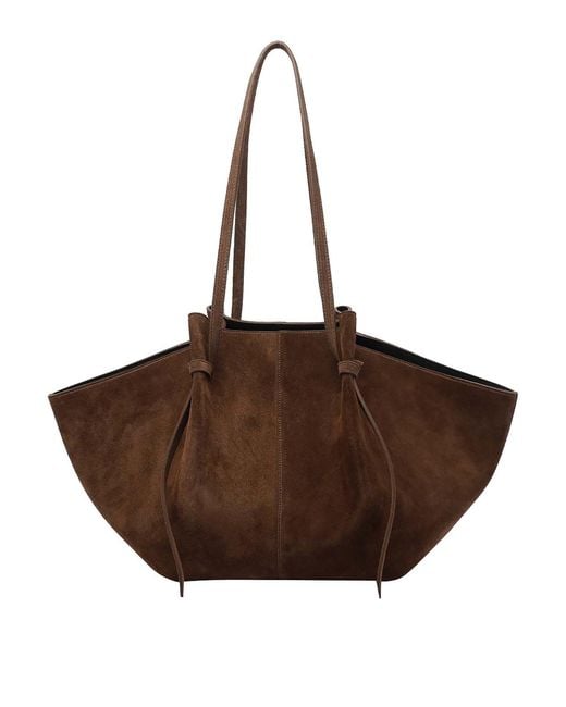 Yuzefi Brown Large Mochi Shoulder Bag