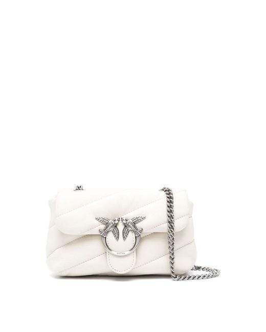 Pinko White Shoulder Bag