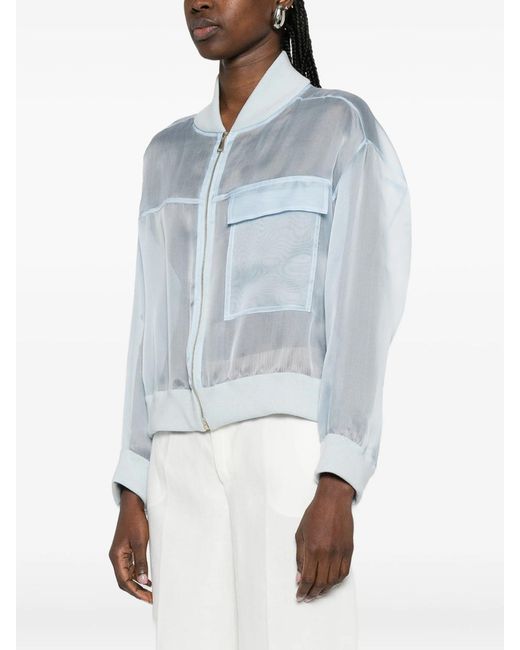 Fabiana Filippi Blue Outerwear