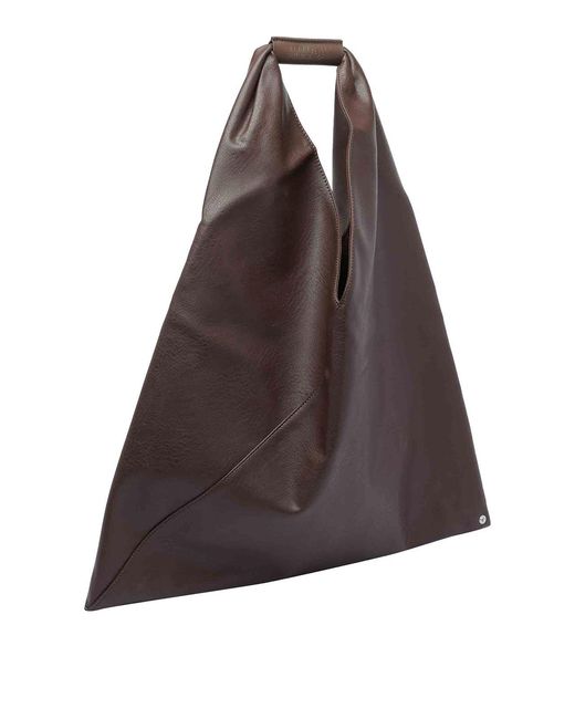 MM6 by Maison Margiela Brown Japanese Shoulder Bag