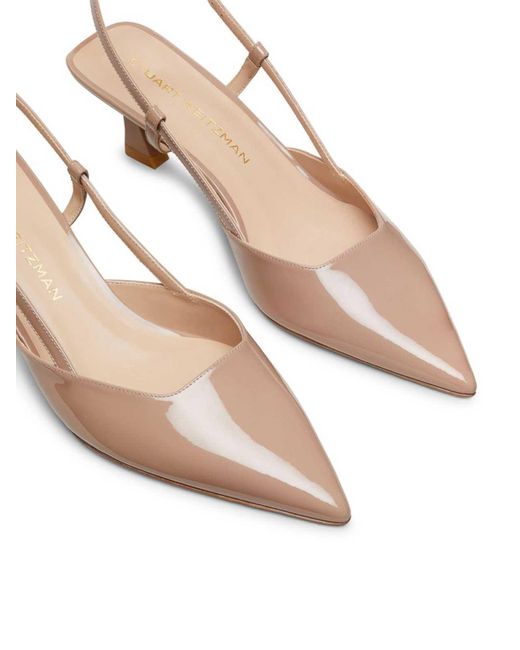 Stuart Weitzman Natural Vinnie 50 Slingback