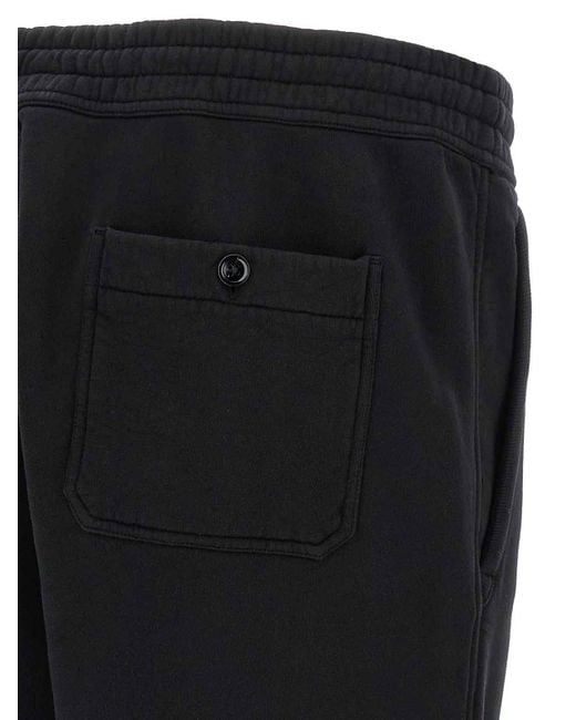 Tom Ford Black Cotton Joggers for men
