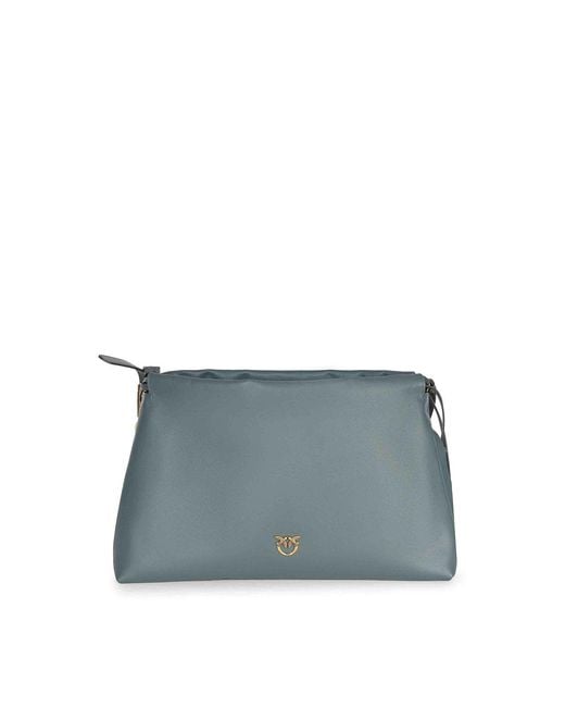 Pinko Blue Bag Made Of Leather