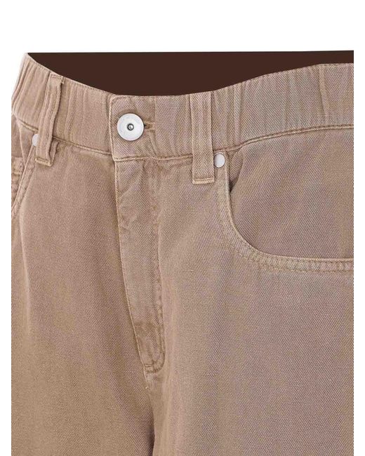 Brunello Cucinelli Natural Contemporary Trousers