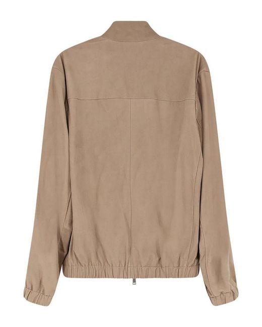 Boss Brown Suede Jacket for men