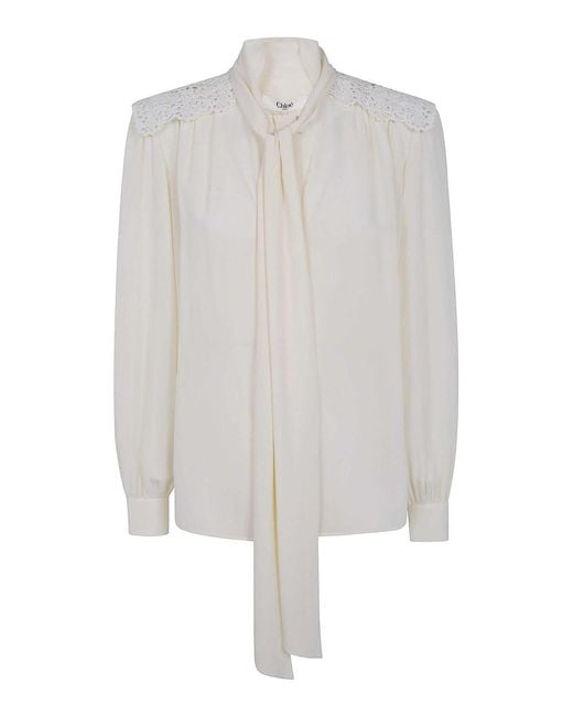 Chloé White Classic Shirt