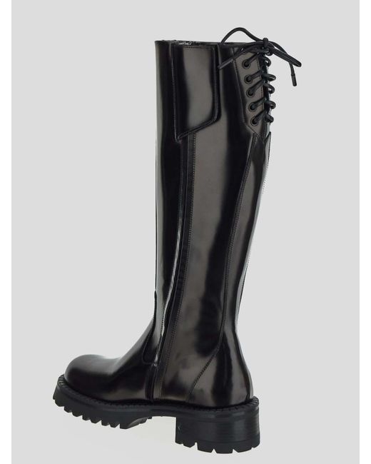 Versace Black Boots