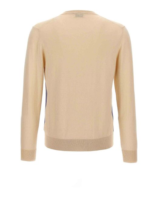 Ballantyne Blue Argyle Sweater for men