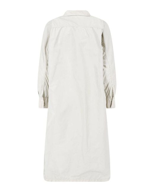 Aspesi White Buttoned Jacket