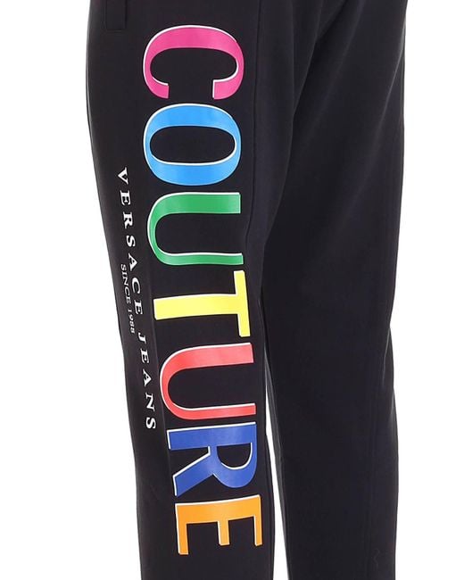 Versace Jeans Couture Blue Logo Sweatpants for men