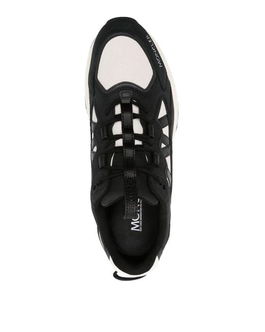 Moncler Black Lite Runner Low Top Sneakers for men
