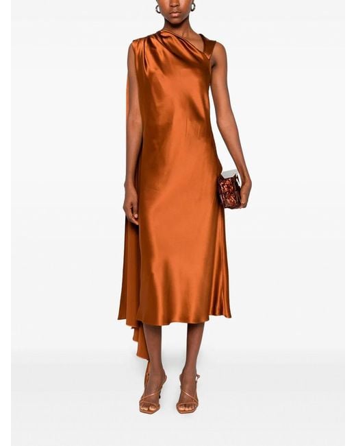 Max Mara Orange Dress 'Edolo'