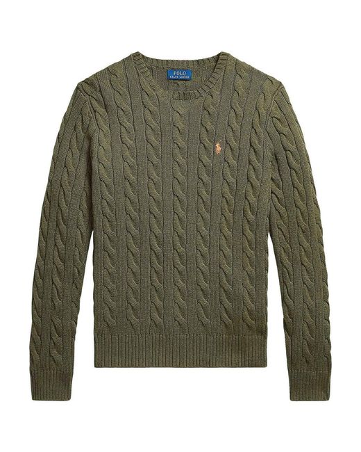 Polo Ralph Lauren Green Pullover for men