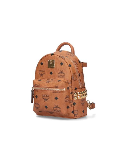 MCM Brown Mini Backpack for men