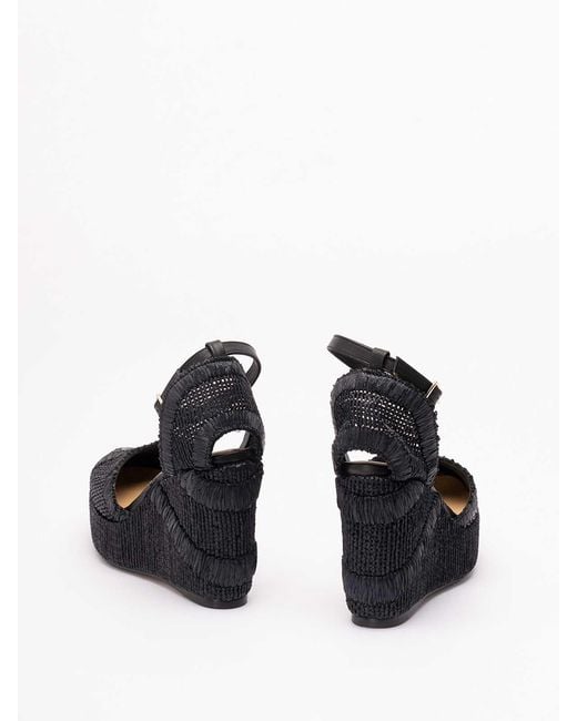 Castaner Black 'Charmie/8Ed/295' Espadrilles