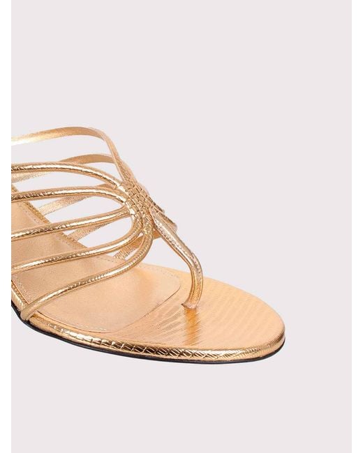 ALEVI Natural Lady Thong Mules