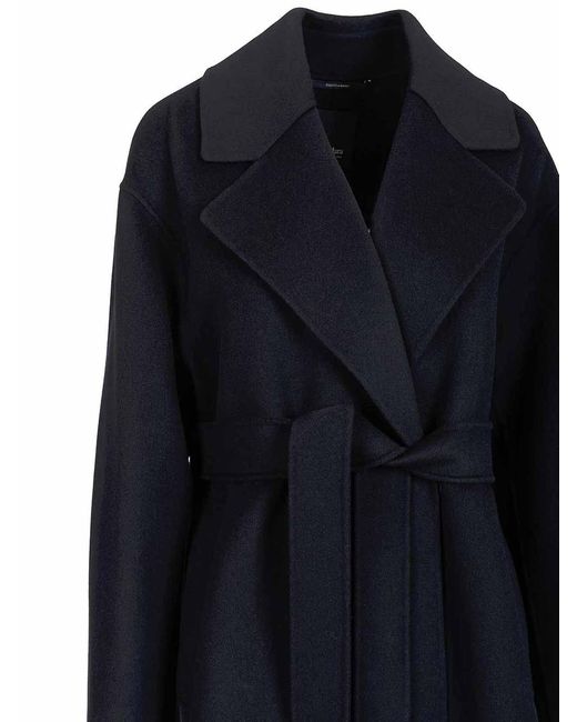 Max Mara Blue "Hobby" Coat