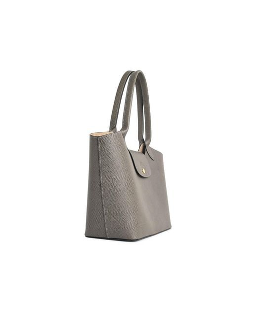 Longchamp Gray L Shoulder Bag