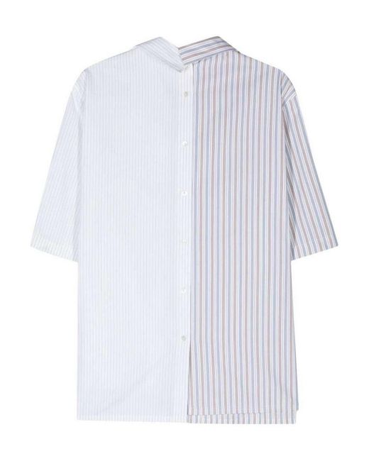 Lanvin White Cotton Shirt for men