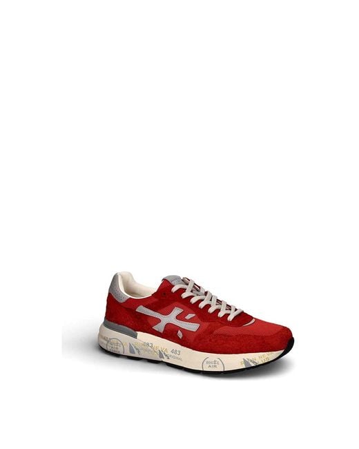 Premiata Red Sneakers for men