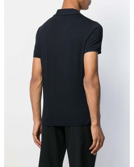 Giorgio Armani Black Polo Shirt for men