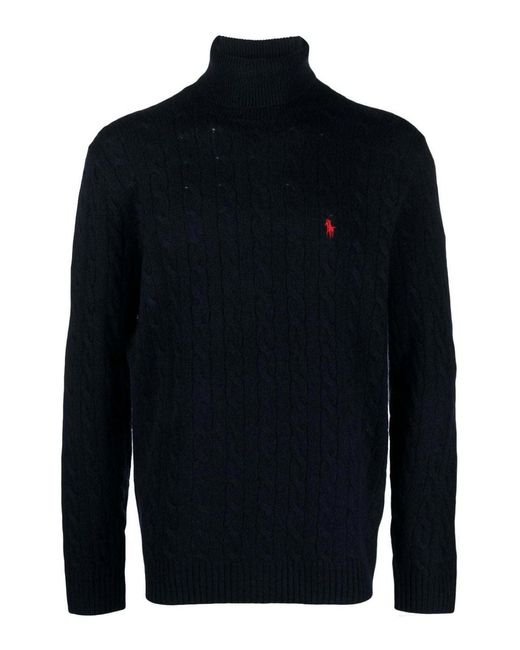 Polo Ralph Lauren Blue Crew Neck Jumper for men