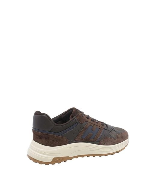 Hogan Brown Hyperlight Sneakers for men
