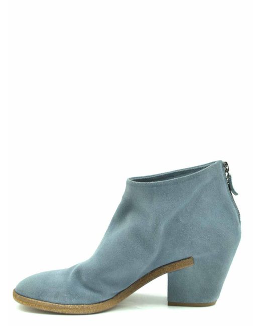 Fabrizio Del Carlo Blue Booties
