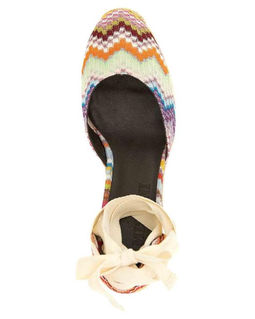 Missoni Metallic Eva Espadrilles