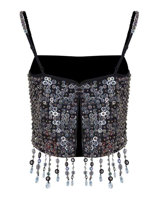 Pinko Black Top Made Of Polyester