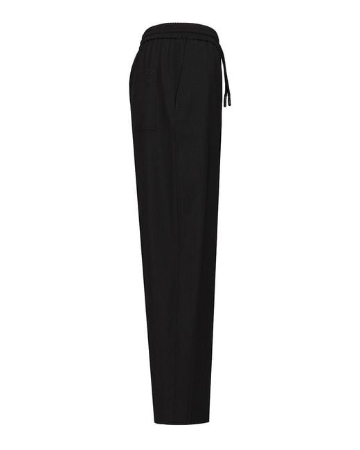 Loewe Black Drawstring Trousers for men