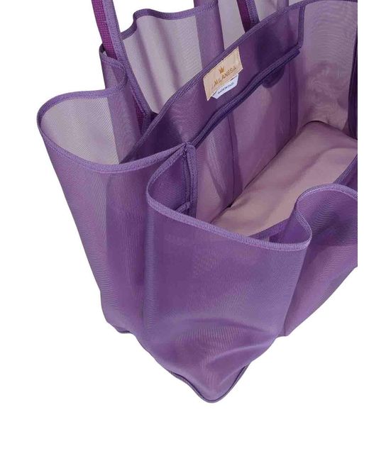 La Milanesa Purple Hattan Large Bag