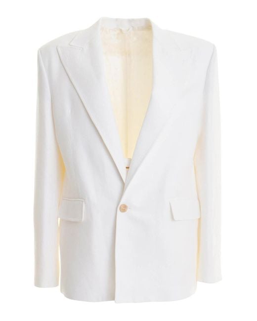 Roberto Cavalli White Jacket for men