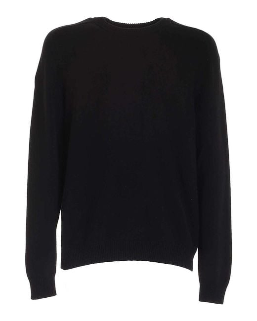 Moschino Black Lightweight Sweater for men