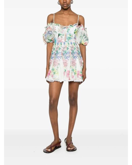 Charo Ruiz Blue 'Seris' Short Dress