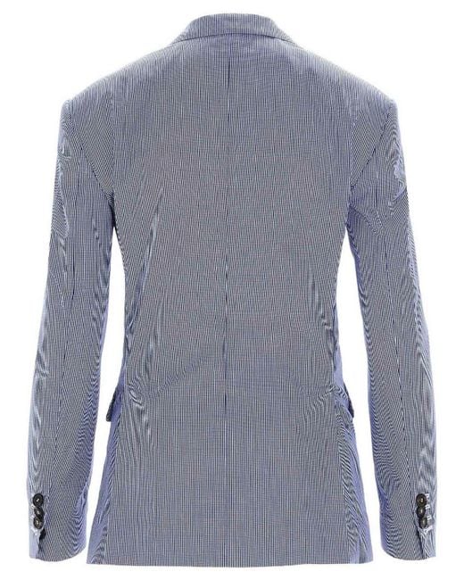DSquared² Blue Oversize Fit Blazer
