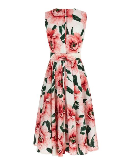 Samantha Sung Red Midi Dresses