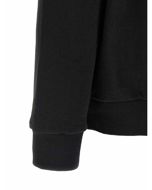 MM6 by Maison Margiela Black Hoodie for men