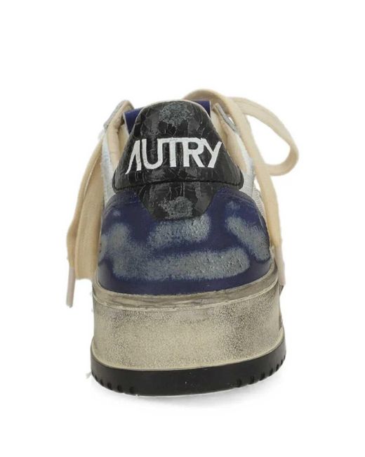 Autry Blue Sup Vint Low for men