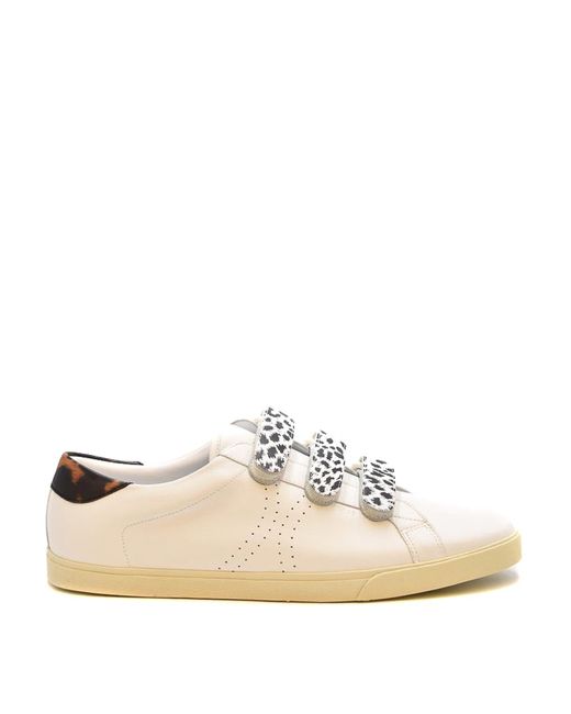 Céline White Leather Sneakers for men