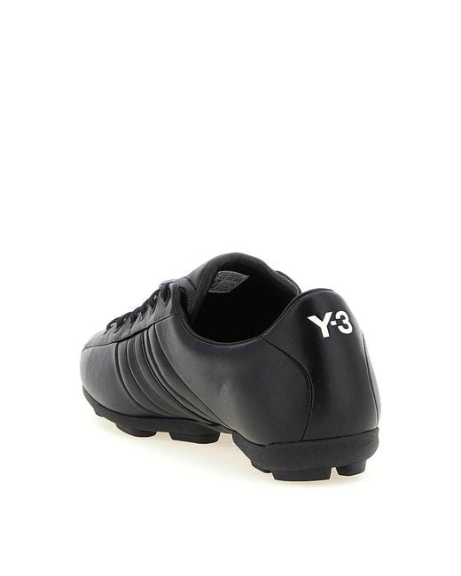 Y-3 Black Field Sneakers for men